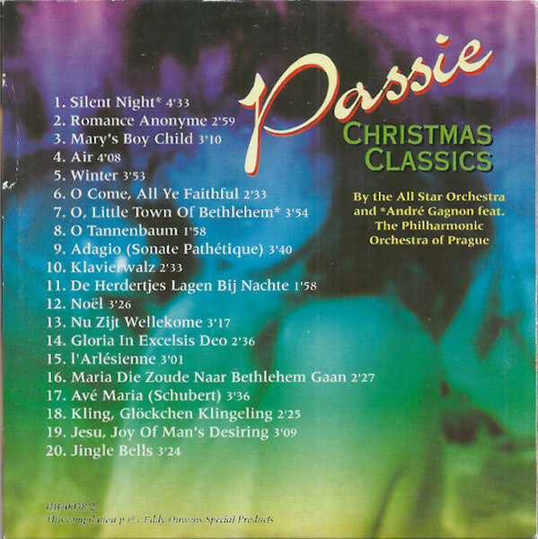All Star Orchestra - Passie (Christmas Classics) (CD) Compact Disc Goede Staat