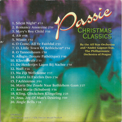 All Star Orchestra - Passie (Christmas Classics) (CD) Compact Disc Goede Staat