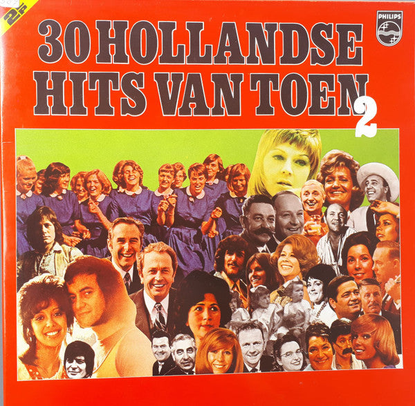 Various - 30 Hollandse Hits Van Toen 2 (LP) Vinyl LP Vinyl Very Good (VG) <br> Hoes Good Plus (G+)