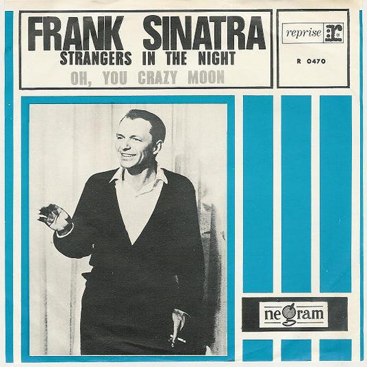 Frank Sinatra - Strangers In The Night Vinyl Singles Vinyl Very Good (VG) <br> Hoes Good Plus (G+)