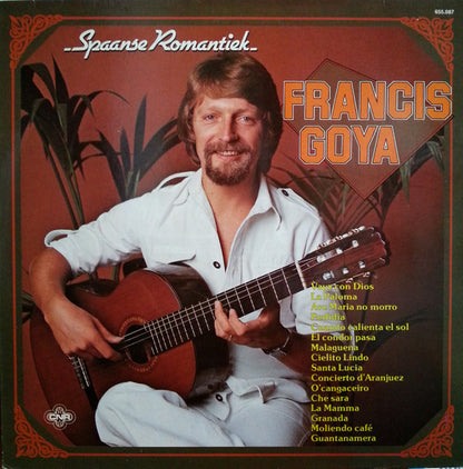 Francis Goya - Spaanse Romantiek (LP) Vinyl LP Vinyl Very Good (VG) <br> Hoes Good Plus (G+)