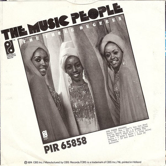 Three Degrees - Get Your Love Back