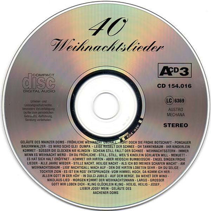 Various - Alle Jahre Wieder - ** Weihnachtslieder (CD) Compact Disc Goede Staat