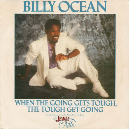 Billy Ocean - When The Going Gets Tough, The Tough Get Going 40598 Vinyl Very Good (VG) <br> Hoes Good Plus (G+)