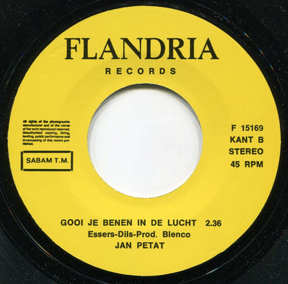 Jan Petat - We Hebben Dorst En Niks Te Drinken