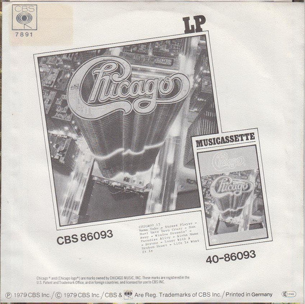 Chicago - Mama Take 38471 Vinyl Singles Goede Staat