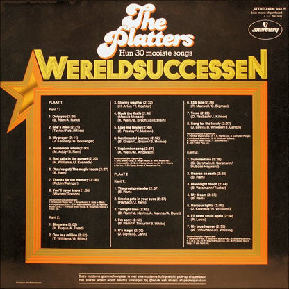 Platters - The Platters Wereldsuccessen - Hun 30 Mooiste Songs (LP) Vinyl LP Dubbel VINYLSINGLES.NL