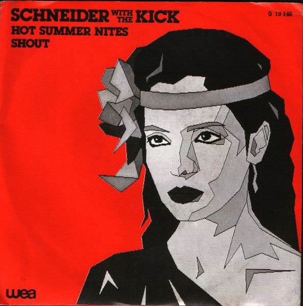 Helen Schneider with The Kick  - Hot Summer Nites 37692 Vinyl Singles Goede Staat