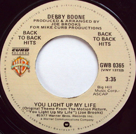 Debby Boone - You Light Up My Life 39196 Vinyl Singles Goede Staat