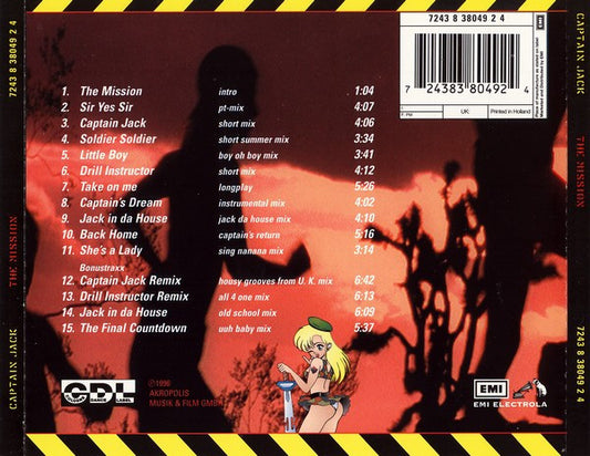 Captain Jack - The Mission (CD)