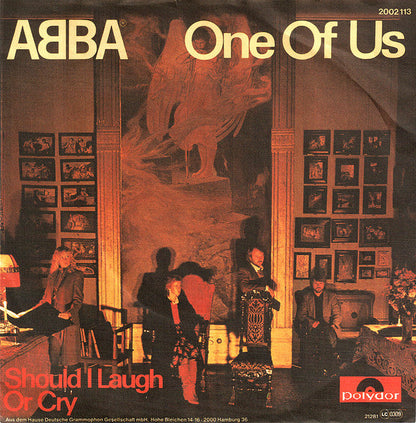 ABBA - One Of Us Vinyl Singles Vinyl Very Good (VG) <br> Hoes Good Plus (G+)