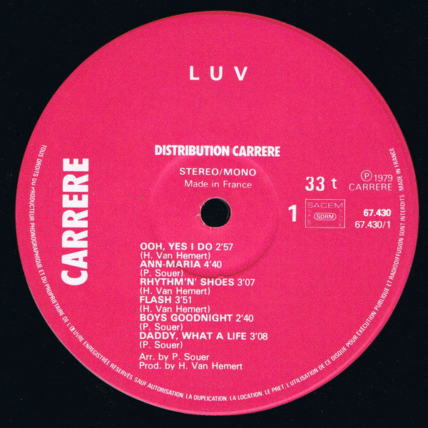 Luv' - True Luv' (LP) 97-48598