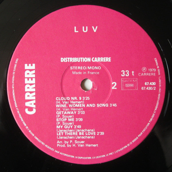 Luv' - True Luv' (LP) 97-48598