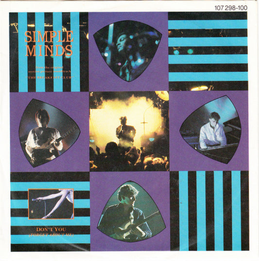 Simple Minds - Don't You (Forget About Me) Vinyl Singles Vinyl Very Good (VG) <br> Hoes Good Plus (G+)