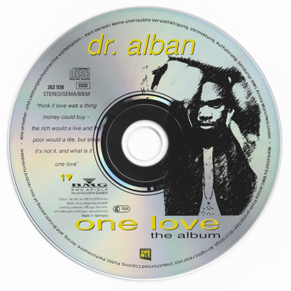 Dr. Alban - One Love (The Album) (CD) Compact Disc Goede Staat