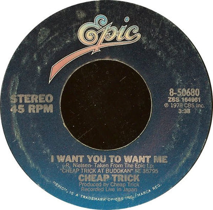 Cheap Trick - I Want You 37414 Vinyl Singles Goede Staat