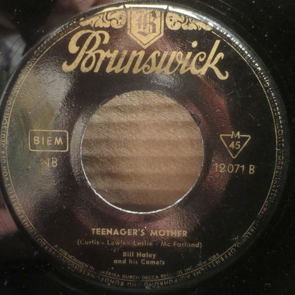 Bill Haley And His Comets - Rip It Up Vinyl Singles Vinyl Very Good (VG) <br> Hoes Generic