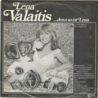 Lena Valaitis - Ich Spreche Alle Sprachen Dieser Welt Vinyl Singles Vinyl Very Good (VG) <br> Hoes Good Plus (G+)