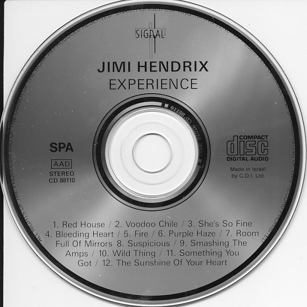 Jimi Hendrix Experience - Jimi Hendrix Experience (CD) Compact Disc Goede Staat