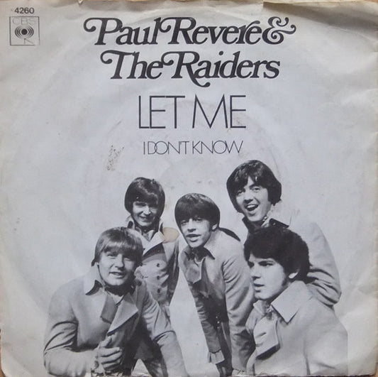 Paul Revere And The Raiders Featuring Mark Lindsay - Let Me 38453 (B)  VINYLSINGLES.NL