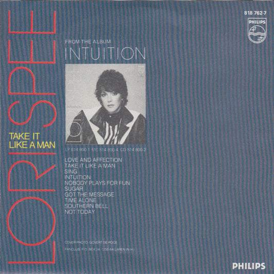 Lori Spee - Take It Like A Man