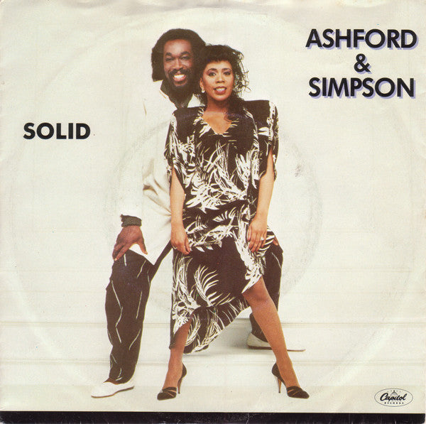 Ashford & Simpson - Solid Vinyl Singles Vinyl Very Good (VG) <br> Hoes Good Plus (G+)