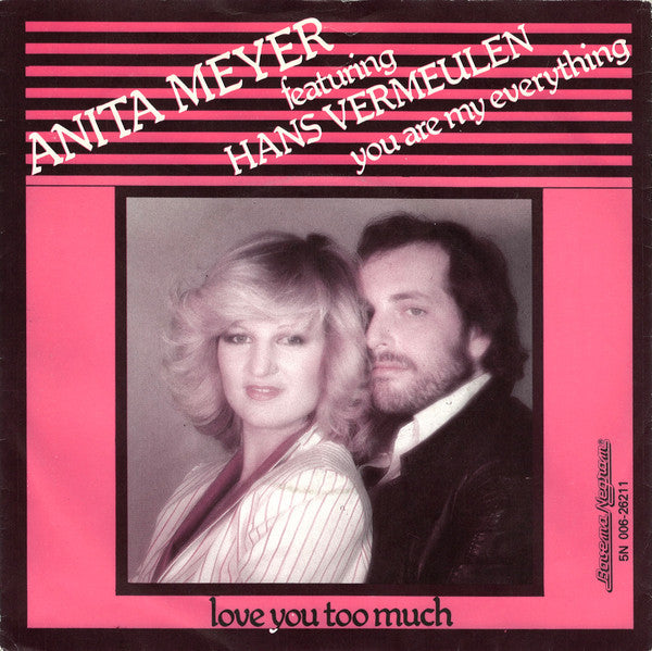 Anita Meyer Featuring Hans Vermeulen - You Are My Everything Vinyl Singles Vinyl Very Good (VG) <br> Hoes Good Plus (G+)