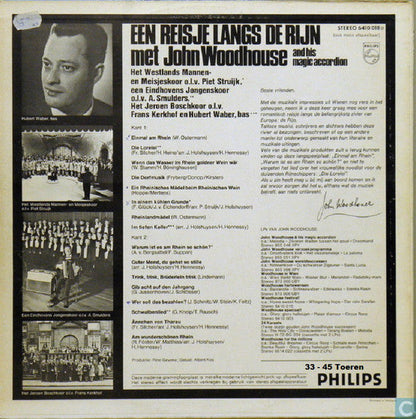 John Woodhouse - Een Reisje Langs De Rijn (LP) 42354 Vinyl LP Goede Staat