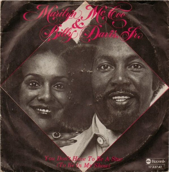 Marilyn McCoo & Billy Davis Jr. - You Don't Have To Be A Star Vinyl Singles Goede Staat