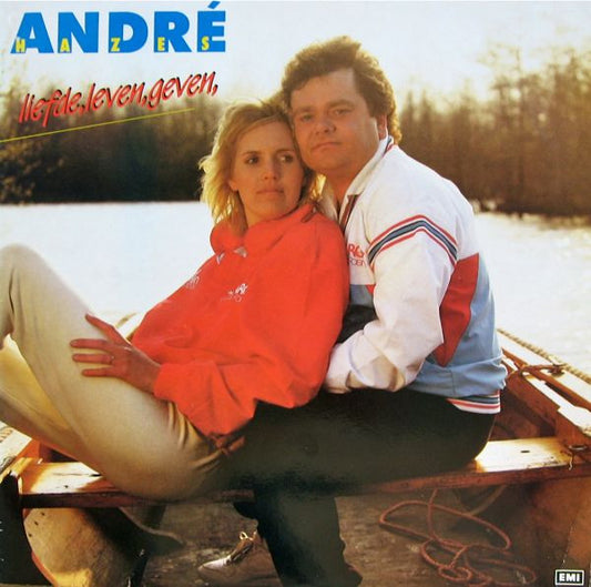 André Hazes - Liefde, Leven, Geven (LP) Vinyl LP Vinyl Very Good (VG) <br> Hoes Good Plus (G+)