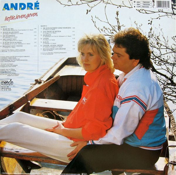 André Hazes - Liefde, Leven, Geven (LP) Vinyl LP Vinyl Very Good (VG) <br> Hoes Good Plus (G+)