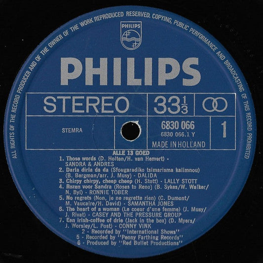 Various - Alle ** Goed! (LP) Vinyl LP Vinyl Zeer Goed / Hoesje Goed "VINYLSINGLES.NL"