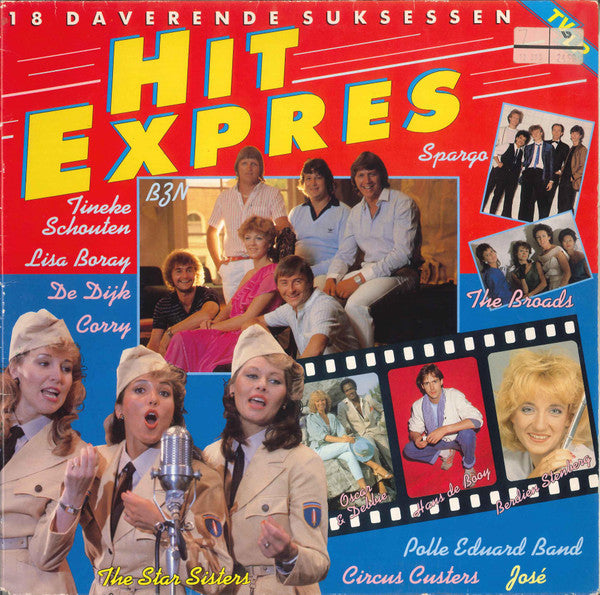 Various - Hit Expres (LP) Vinyl LP Vinyl Very Good (VG) <br> Hoes Good Plus (G+)