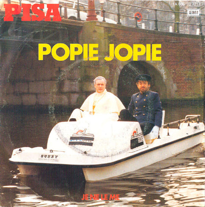 Pisa - Popie Jopie Vinyl Singles Vinyl Very Good (VG) <br> Hoes Good Plus (G+)