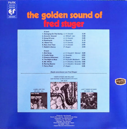 Fred Stuger - The Golden Sound Of Fred Stuger (LP) 50652 Vinyl LP Goede Staat