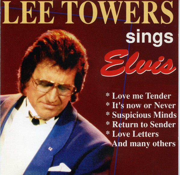 Lee Towers - Lee Towers Sings Elvis (CD) Compact Disc Goede Staat