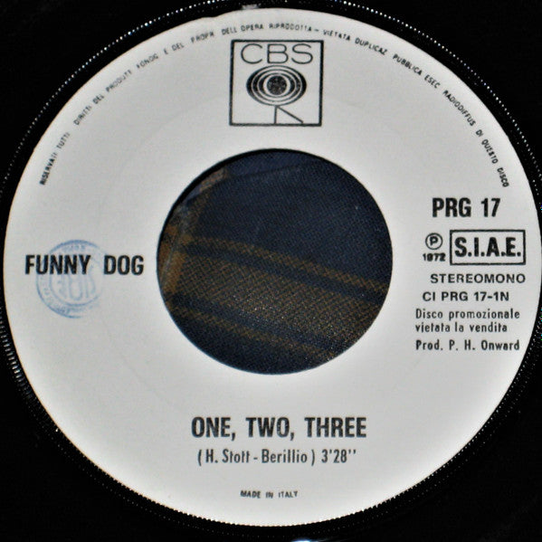 Funny Dog - One, Two, Three 39253 Vinyl Singles Goede Staat