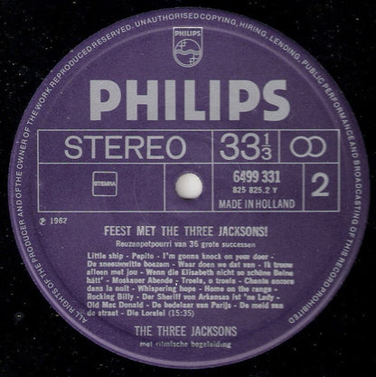 3 Jacksons - Feest Met The Three Jacksons (LP) 41577