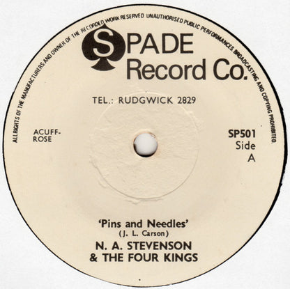 N.A. Stephenson & The Four Kings - Boogie Woogie Country Girl Vinyl Singles Vinyl Goed / Hoes Generic
