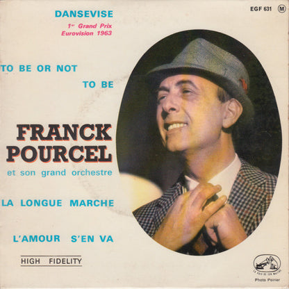 Franck Pourcel Et Son Grand Orchestre - Dansevise (*er Grand Prix Eurovision) Vinyl Singles EP Vinyl Very Good (VG) <br> Hoes Good Plus (G+)