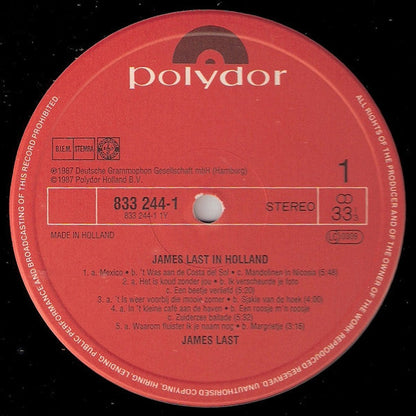 James Last - In Holland (LP) 50983