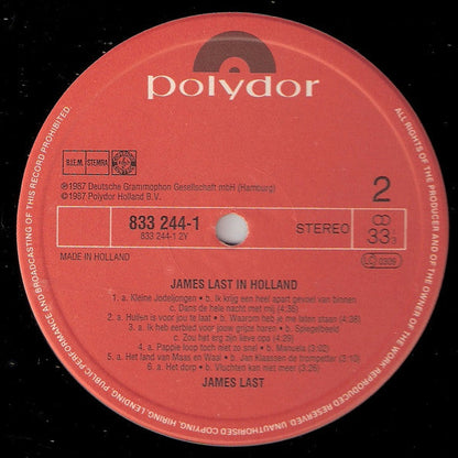 James Last - In Holland (LP) 40341 Vinyl LP Goede Staat