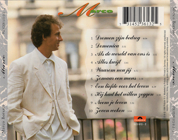 Marco Borsato - Marco (CD) Compact Disc Goede Staat