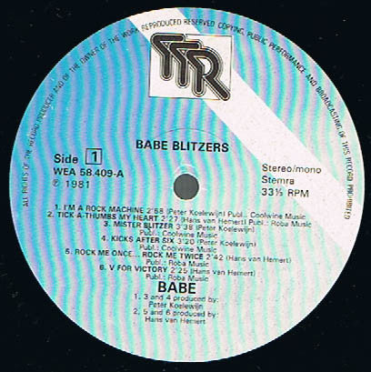 Babe - Blitzers (LP)