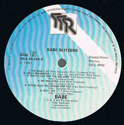Babe - Blitzers (LP)