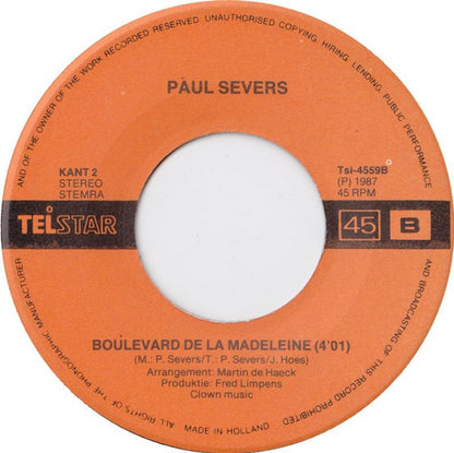 Paul Severs - Alleen Voor Jou 33609 Vinyl Singles Goede Staat