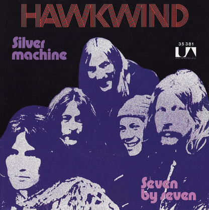 Hawkwind - Silver Machine (B-Keus) Vinyl Singles Vinyl Goed / Hoes Redelijk