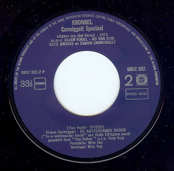 Simon Carmiggelt - Kronkel (Carmiggelt Speciaal)