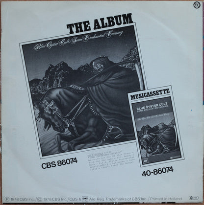 Blue Öyster Cult - We Gotta Get Out Of This Place Vinyl Singles Vinyl Very Good (VG) <br> Hoes Good Plus (G+)