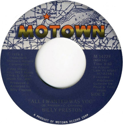 Billy Preston & Syreeta - With You I'm Born Again Vinyl Singles Hoes: Generic